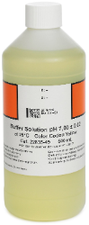 Pufferlösung, pH-Wert 7,00, gelbe Farbcodierung, 500 mL