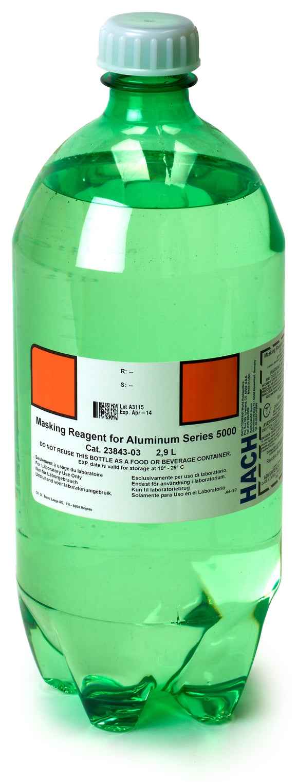Maskierungsmittel, 2,9 L, für Aluminium-Analysator der Serie 5000