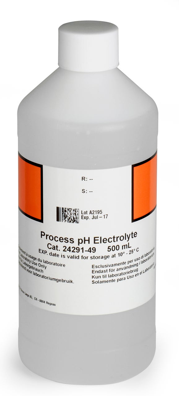 Prozess-pH-Elektrolyt, 0,5 L, für die APA Serie