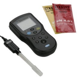 HQ11D Digitales pH Meter Kit, pH Gel Elektrode, Std., 1 m