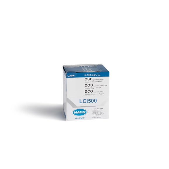 CSB Küvetten-Test - ISO 15705, 0-150 mg/L O₂, 24 Bestimmungen