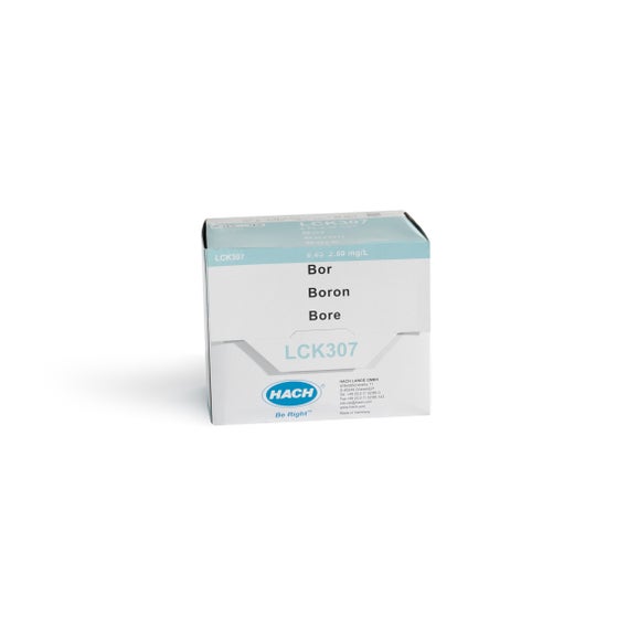 Bor Küvetten-Test 0,05-2,5 mg/L B, 25 Bestimmungen