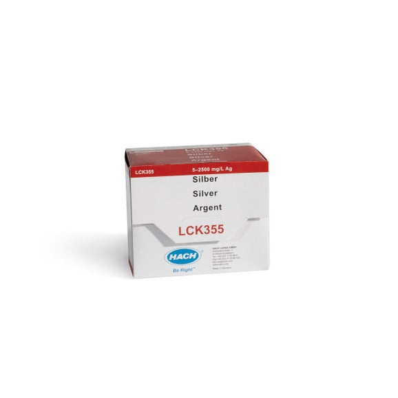 Silber Küvetten-Test 5-2500 mg/L Ag, 25 Bestimmungen