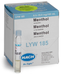 Menthol im Destillat Küvetten-Test 0,5-15 mg Menthol/100 mL