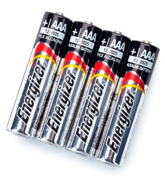 Batterien, AAA, Alkali, 1,5 V, 4 Stück