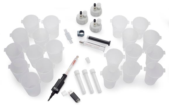 Titrator Applikations-Kit Wasser: pH & Alkalinität