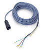 10 m Kabel mit IP65 Stecker für Polymetron 831x Sensoren