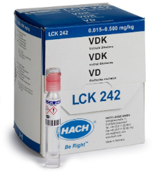 Vicinale Diketone (MEBAK) Küvetten-Test 0,015-0,5 mg/kg Diacetyl, 25 Bestimmungen