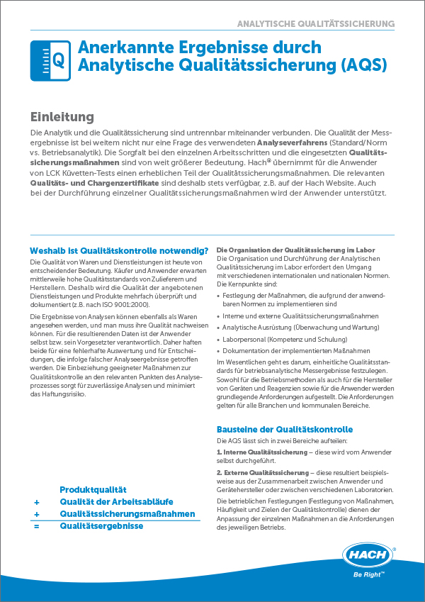 Blei Küvetten-Test 0,1-2,0 mg/L Pb, 25 Bestimmungen, Hach Deutschland –  Übersicht